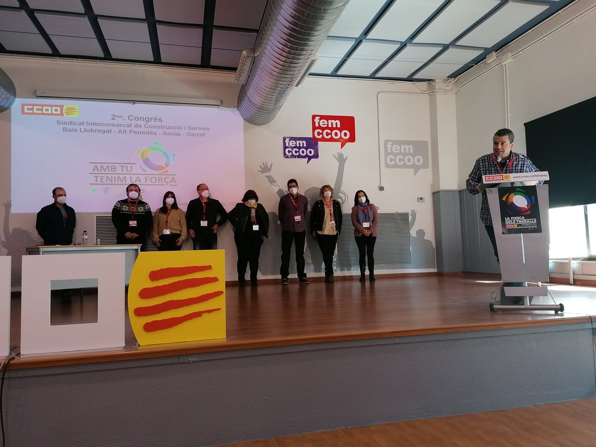 ccoo_bll_apag's tweet photo. Felicitats, sort i encerts a Jesus González i al nou equip de @CCOO_CiS #Bllapag. 
Moltes gràcies pel treball i dedicació de la @igutierrez141
Us necessitem arrelats al territori x reivindicar i dignificar els treballs essencials
Seguim!  ✊

#LaForçaDelsTreballs #ConstruïmFutur https://t.co/6ctqbiW6kj