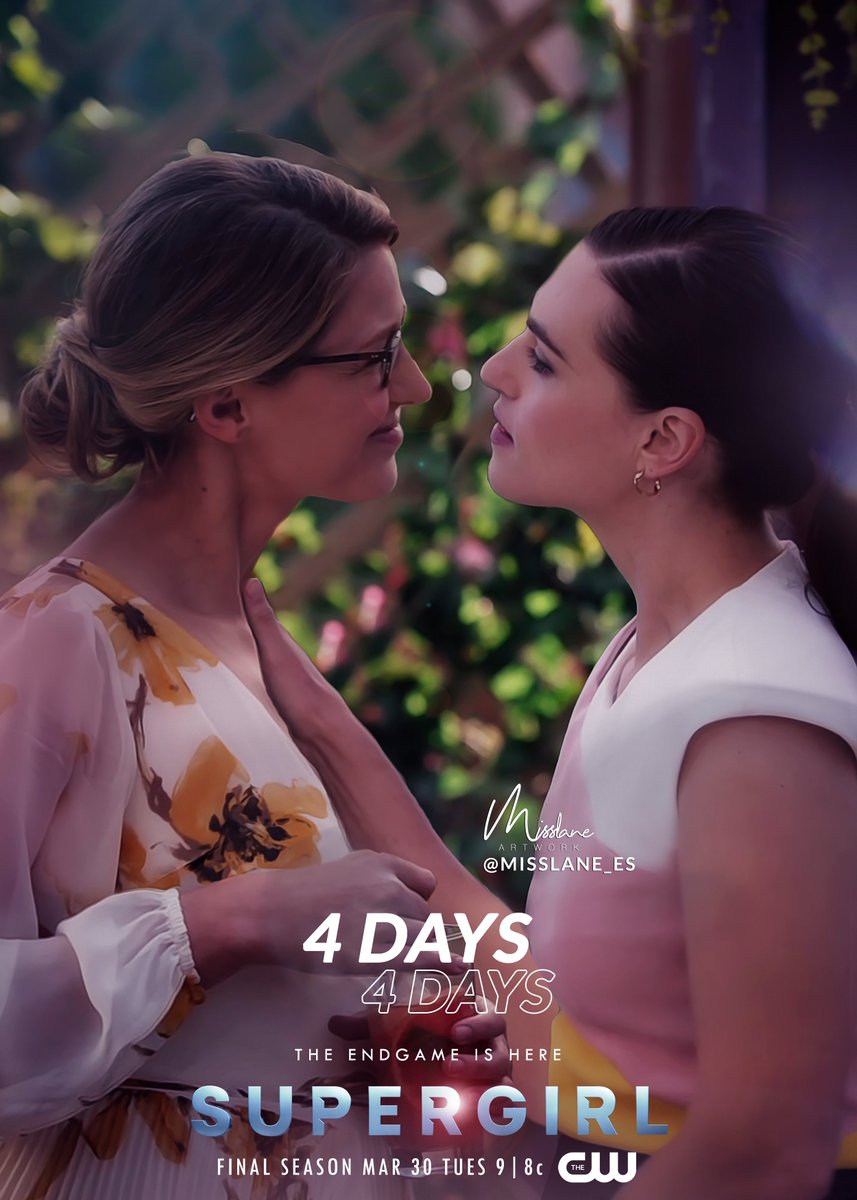 misslane_es's tweet image. The Endgame is here. 4 days

#Supercorp #Supergirl
cc: @MelissaBenoist #KatieMcGrath @TheCWSupergirl