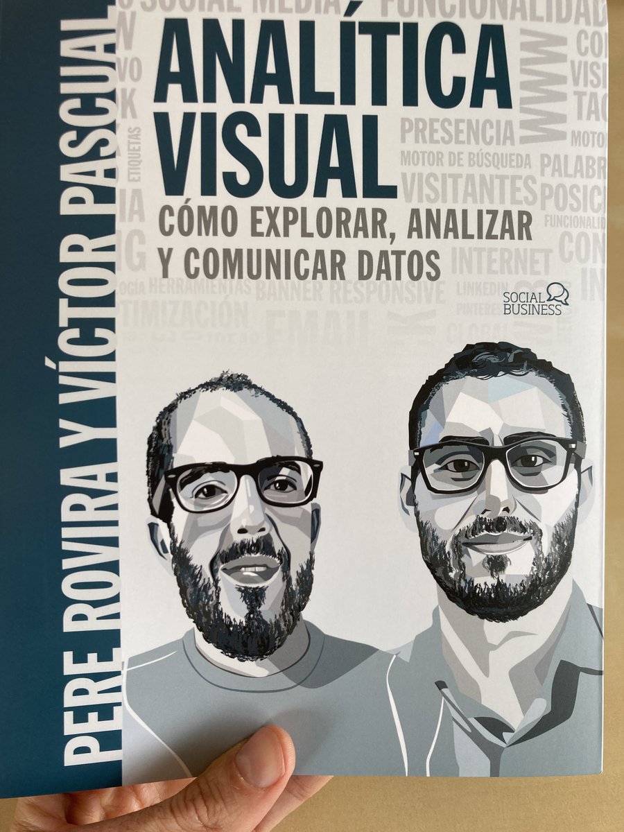 pere_rovira's tweet image. Ya tenemos a la venta el 📘 libro &quot;Analítica Visual&quot;, un intento de agrupar nuestras ideas alrededor de la visualización y el análisis de datos 📊. Abro hilo repasando los principales contenidos del libro 👇