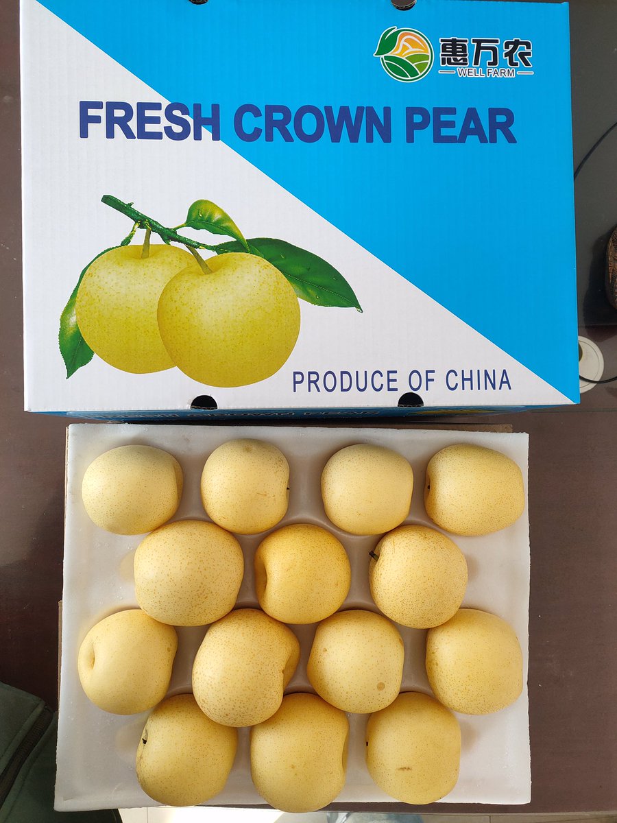 YA pear and Crown pear