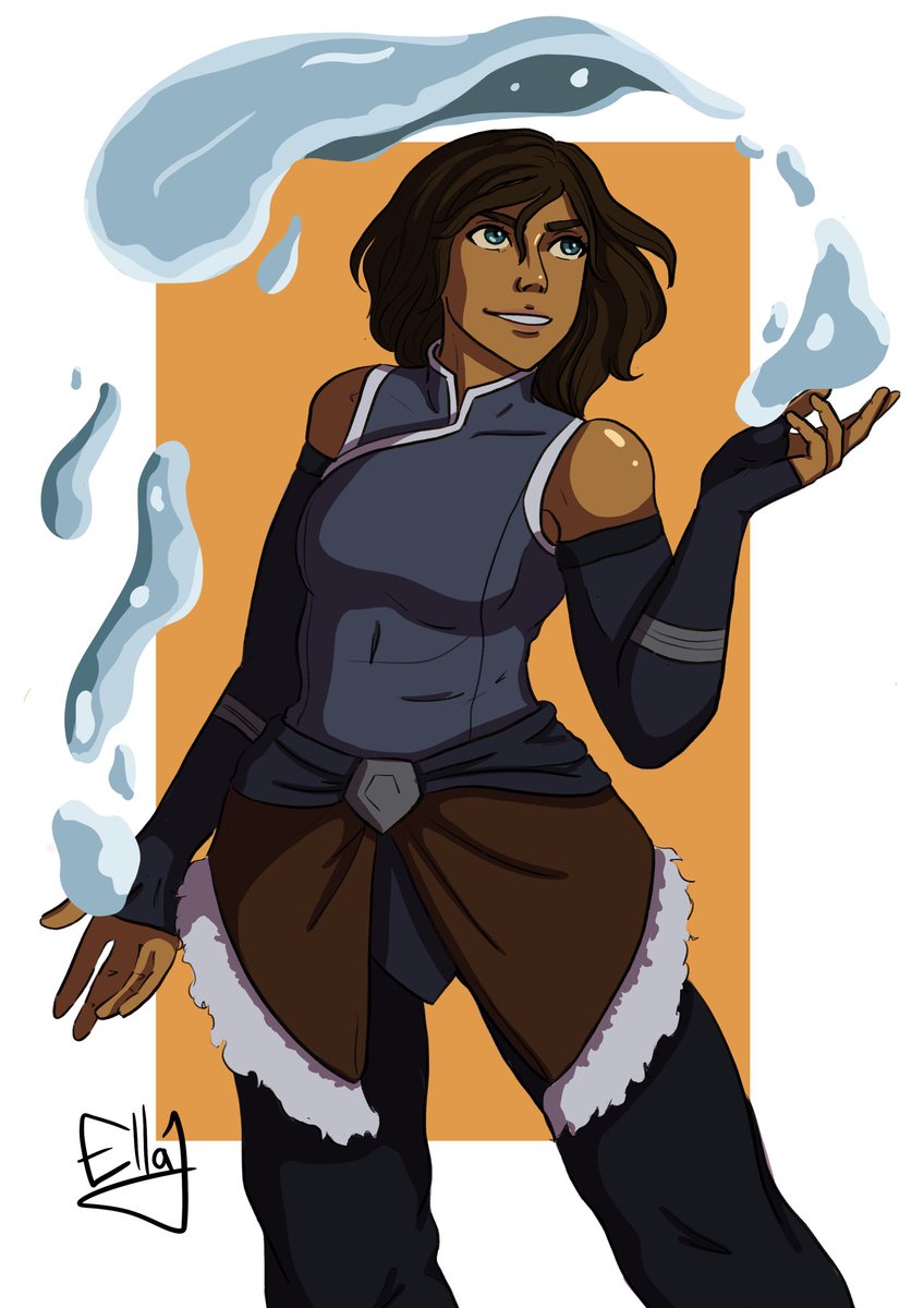 EllaJunttari's tweet photo. here have some Korra ✌️ #TheLegendOfKorra #korra #lok https://t.co/NLXHzgzEBm
