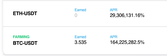 TrueSwapFinance's tweet photo. $ETH - $USDT and $BTC - $USDT pairs and farms enabled on @TrueSwapFinance 

#Tron DeFi is going to explode soon.

Swap $TRS, $ETH, $BTC, $USDT and $TRS seamlessly on https://t.co/1UJsg9FGmF

#TrueSwap #Tron #TRX #TRS #DeFi #AMM https://t.co/FrBUbYMMDh
