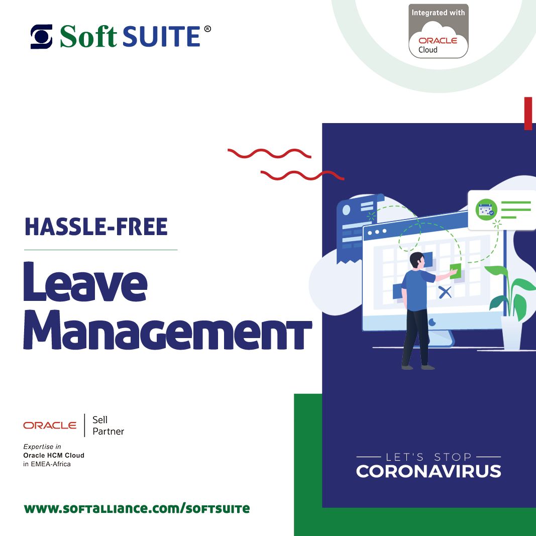SoftAllianceLTD's tweet photo. Let SoftSUITE® handle all steps of your employee leave management process from submission to authorization. With access to employee leave history and leave balance you are up to speed on who's in and who's away,  #LeaveofAbsence #SoftSUITE https://t.co/RMxwp4I4x3