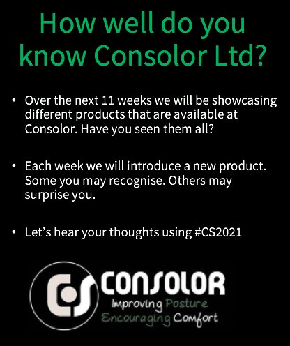 ConsolorLtd's tweet photo. HOW WELL DO YOU KNOW CONSOLOR? 🤔 Over the next 11 weeks we are going to showcase different products that are available to you through Consolor. Let us know your thoughts each week using #CS2021 https://t.co/VdF4ru6sRo