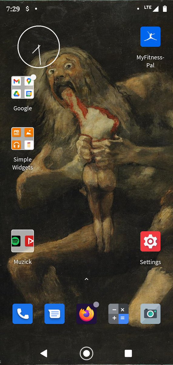 thotform's tweet photo. Do you think Goya knew his painting "Saturn Eating His Son" is the perfect size ratio for cellphone backgrounds when he made it https://t.co/guPzy1dI8Q