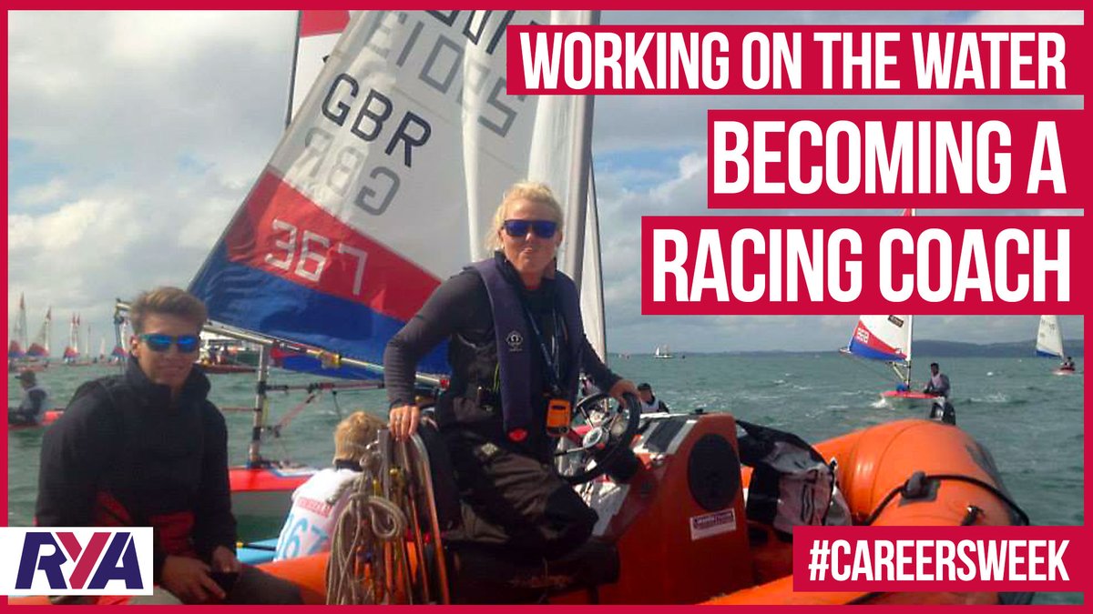 RYACymruWales's tweet photo. This week, Josh talks to Racing Coach Lynn Billows about developing sailors, why she chose this career and why she would recommend it as a job: https://t.co/jqs9PCcp82
#careersweek #dinghy #sailing #windsurfing #advice #gettingajob #outdoors #sport #coaching https://t.co/jrjIEtnjDV