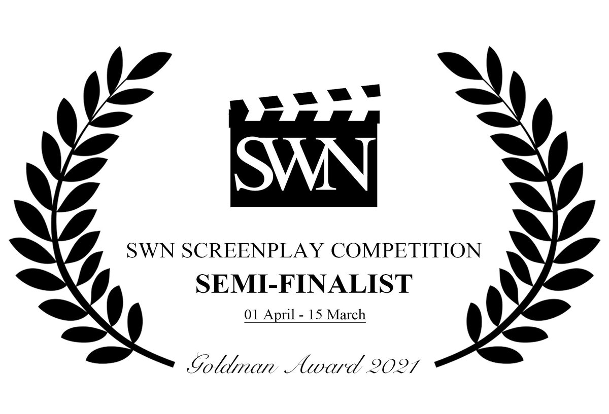 Wow, thank you <a href="/ScreenwritersN/">Screenwriters Network</a> for advancing my TV pilot "Control" to the semi-final round of the Goldman Award! Chuffed to bits!