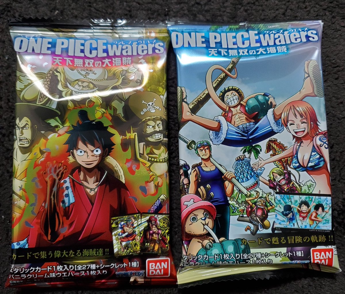 ワンピースウエハース Oznaka Na Tviteru