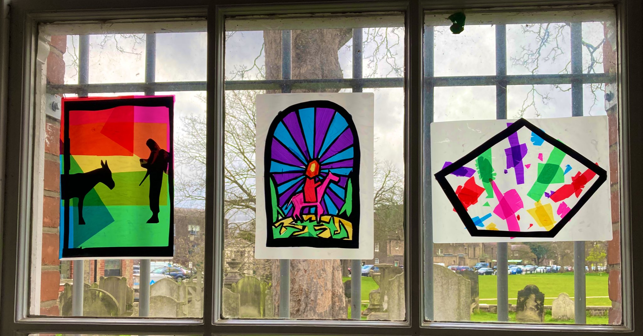 St Anne S Kew Green Sur Twitter Junior Church Have Created Beautiful Stained Glass Windows For Holy Week We Will Be Reflecting On These Together On Good Friday At 11 15 T Co Qcbcg5fryg