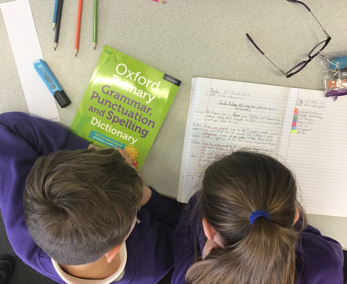Y5SPCEDS's tweet photo. We decided to rainbow things up for our edit and improve in English today 🌈 #selfmarking #peermarking https://t.co/Jzfq58QbD9