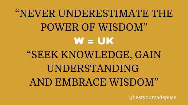 We are advised to pursue wisdom, but how many of us really embrace it?  When my mother gave me wise advice, I ignored it.   #embracewisdom #tgif #enjoyyourlife #gratitude #attitude #selflove impacts #selfcare & your #totalhealth 🌺❤️