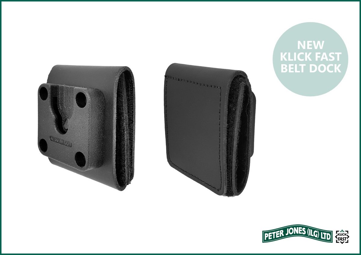 Peter Jones Leather Klickfast Belt Loop Dock For 50mm Belts Security 1 