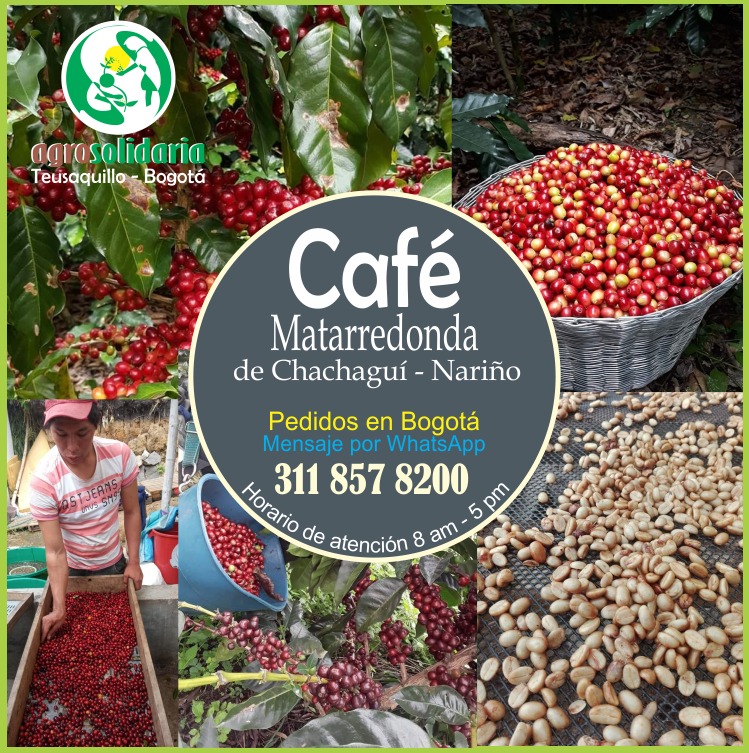 AgrosoliBoyac's tweet photo. En el Mercado Agrosolidaria Teusaquillo pueden pedir éste delicioso café. Whatsapp 3118578200 https://t.co/ijLmWZlBb7