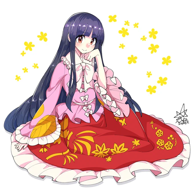 二十六日目 輝夜
一日一東方キャラ ぐーやちゃん 