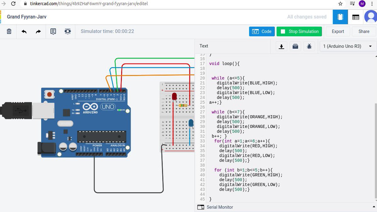 SkylineShop_UK's tweet image. Day 5 of #100DaysOfCode #WomenWhoCode #codeHive2021 #womenintech #IoT just learnt how to light the LED using while and for conditions