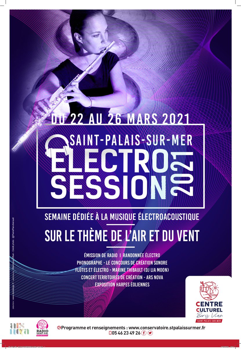 studiosaintpal's tweet photo. #Électrosession ce soir 20h30 Concert de clôture Ensemble Ars Nova &amp; CléoT. compositrice lauréate du dispositif "Territoires de création"
♫À écouter en direct sur https://t.co/iEng5HLwvB
►À regarder en vidéo https://t.co/OcqFQm2wC8
@ArsNovaEnsemble @stpalaissurmer @Loctanphare https://t.co/gMiCXpAaYW