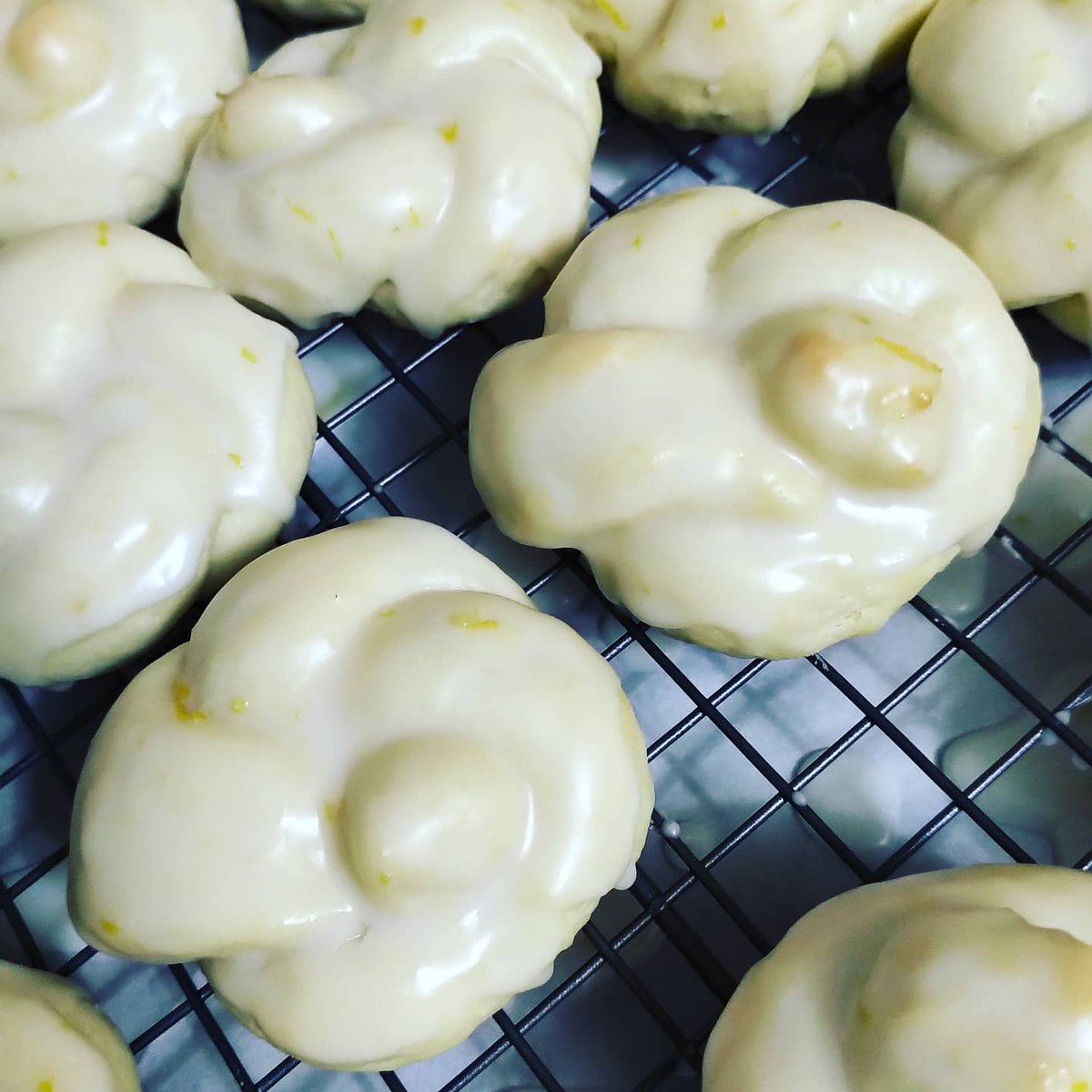 cathymai's tweet photo. Getting some Easter baking done. Italian lemon cookies. #easterbaking #italianbaking #lemoncookies https://t.co/NKMl1w8nqb