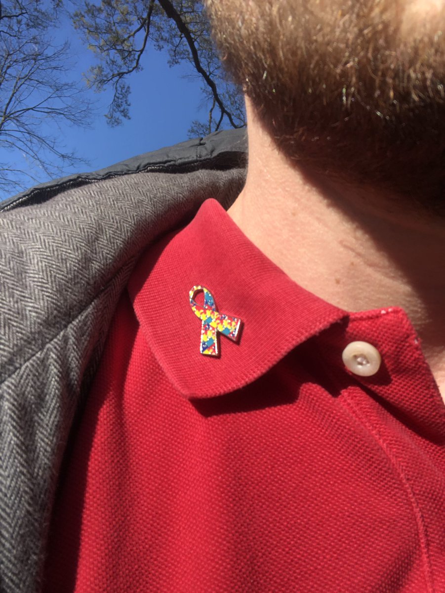 Don’t need to twist this #ActuallyAutistic person’s arm much on a #WorldAutismAwarenessDay / Red Polo Friday to go #RedInstead.

Awareness. Acceptance. Appreciation. That’s all we ask for, really.

#CelebrateDifferences / #AutismAcceptanceMonth