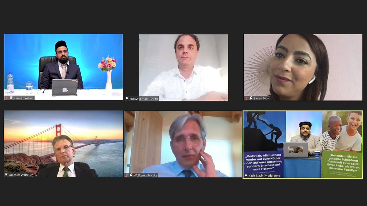 AMJRuesselsheim's tweet photo. Digitale Podiumsdiskussion am 31.3.2021 zum Thema #Rassismus in der Gesellschaft - Lösungen für mehr Gerechtigkeit 

Podiumsteilnehmer
Joachim Walczuch ,Sanaa Boukayeo, Olaf Kern , Wolfgang Prawitz, Kamran Ashraf 

#Islam #ruesselsheim @AhmadiyyaDE #muslime #Frieden https://t.co/I885DrZQss