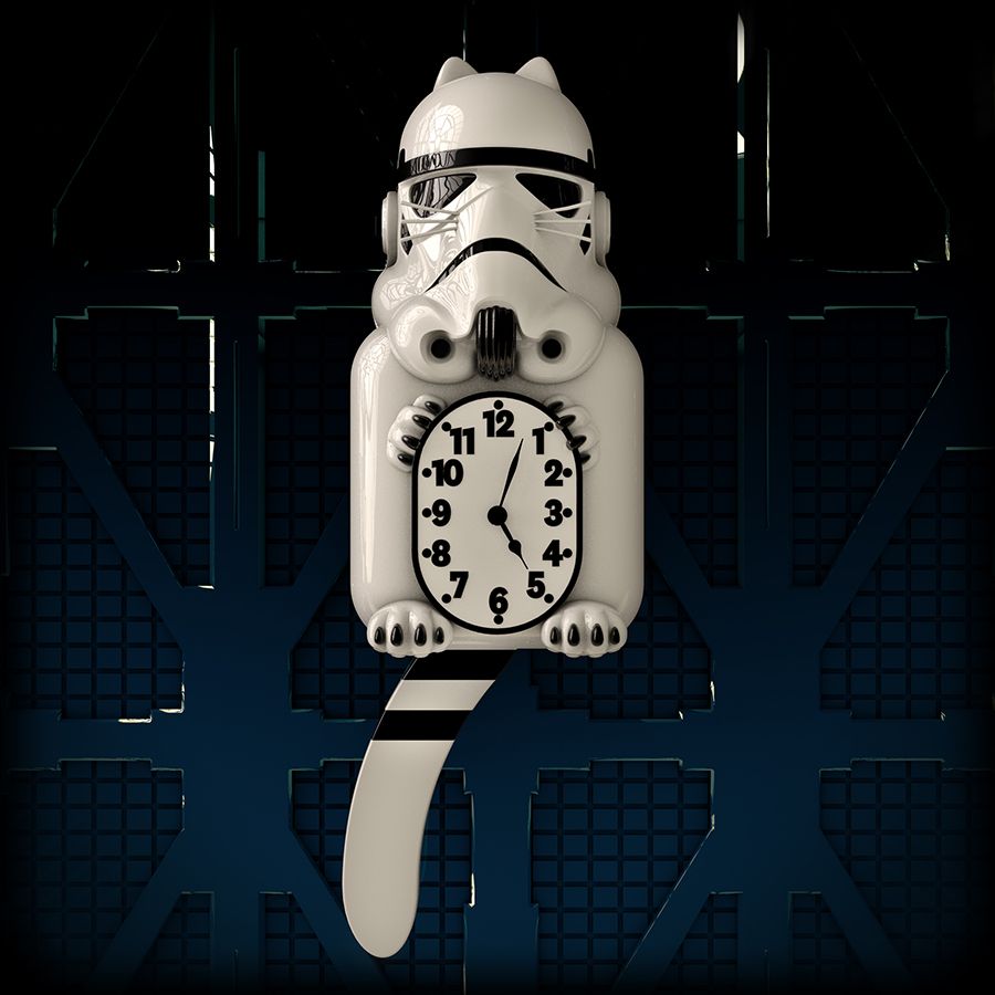 jonbuckleyart's tweet photo. Kit Katrooper
.⠀
.⠀
.⠀
.⠀
.⠀
#art #illustration #editorialillustration #artdirection #kitcatclock #digitalillustration #realism #c4d #3d #3dfordesigners #jonbuckleyillustration #californiaclockcompany  #3dart #designspiration #3dmodeling #cat #starwars #stormtrooper #white https://t.co/HT5nrRG1Cq
