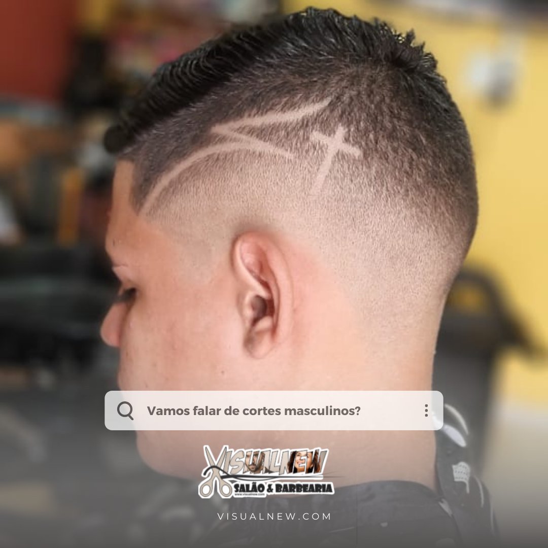 Corte degrade masculino (Undercut) e suas variações