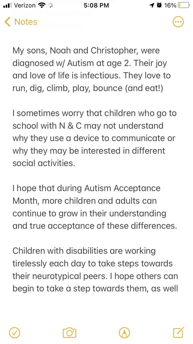 #AutismAcceptanceMonth  
#AutismAcceptance  
#WorldAutismDay