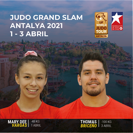 judochile's tweet photo. 🥋GRAND SLAM DE ANTALYA 2021: CADA VEZ MÁS CERCA DE TOKIO 2020🥋 Visita nuestra web para conocer nuestras principales noticias respecto a la participación de Chile en el GS de Antalya: https://t.co/Wb8upflBrD https://t.co/ceUSVsxP7R