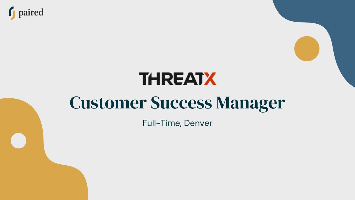 COStartupJobs's tweet photo. "The Customer Success Manager is responsible for a managing key processes and communications that drive customer loyalty, satisfaction, retention and, where possible, service expansion."  https://t.co/CnVgAxp6oB https://t.co/EXrkTJBtmI