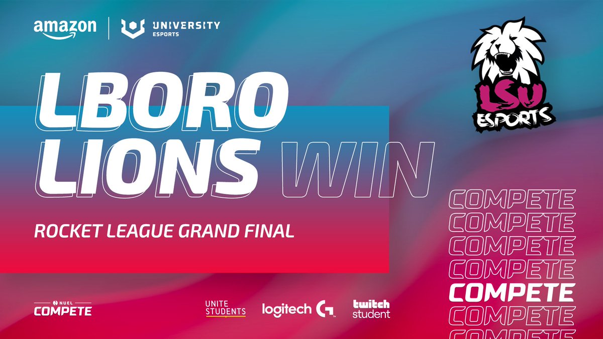 🏆 They've gone the long way round, but <a href="/LSUEsports/">LSU Esports</a> are your NUEL Rocket League Spring 2021 Champions with a 4-0 sweep in the bracket reset! 

🥇<a href="/LSUEsports/">LSU Esports</a> 
🥈<a href="/SalfordEsports/">University of Salford Esports Society</a> 
🥉<a href="/warwickesports/">Warwick Esports</a> 

🤝GGs to all the teams that played this split. Keep an eye out for when we're back.