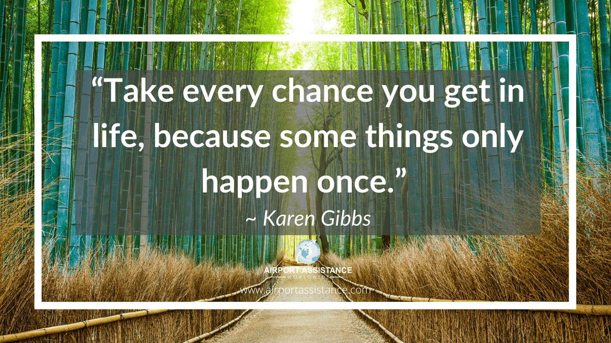 VIPairportMeets's tweet photo. "Take every chance you get in life, because some things only happen once." ~ Karen Gibbs

📷: SeanPavonePhoto | Getty Images Pro

#airportassistance #airportassistanceworldwide #airportassist #travelsafely #bucketlist https://t.co/0yERdzCGog
