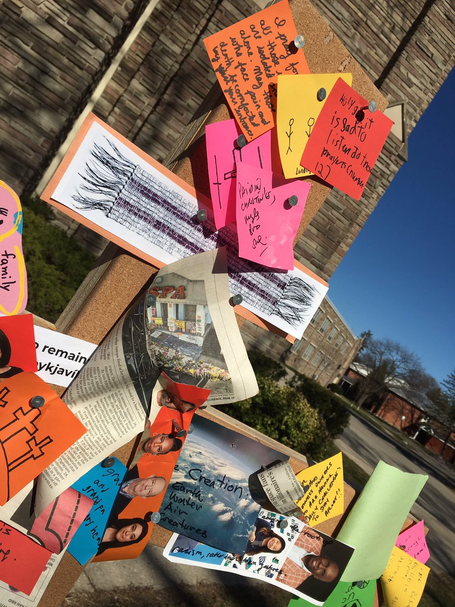 Thanks to all who contributed their prayers for the world on this #GoodFriday. We will hold all these in prayer.