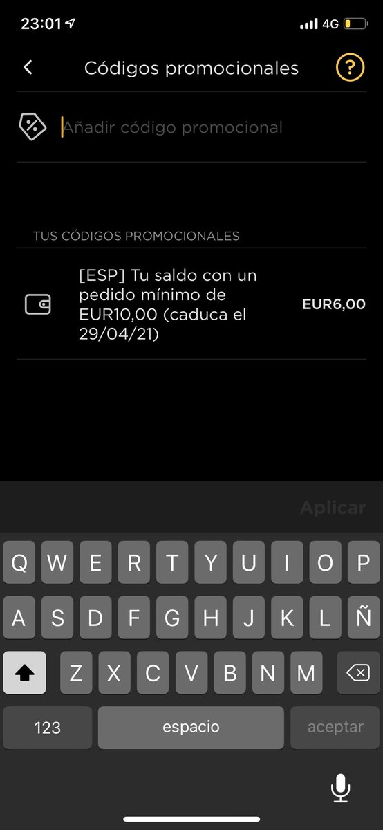 JoseviFerrer8's tweet photo. @Glovo_ES Tengo un codigo promocional que no me lo ha asignado, segun me dicen en atencion al cliente es exclusivo de Del Poble, pero a mi no me lo indica, no hay opcion de ver los terminos. Me parece un engaño. https://t.co/yw9crEEqKc