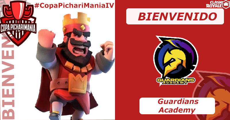 #CR| PRESENTACIONES✨ ⚔️17/32 ⚔️

Damos la bienvenida a <a href="/GE_AcademyES/">Guardians Academy</a> 🇪🇨  que tiene como objetivo campeonar en esta edición🔥

¿Lo conseguirán? 

#CopaPichariManiaIV    #SiguiendoAdelante