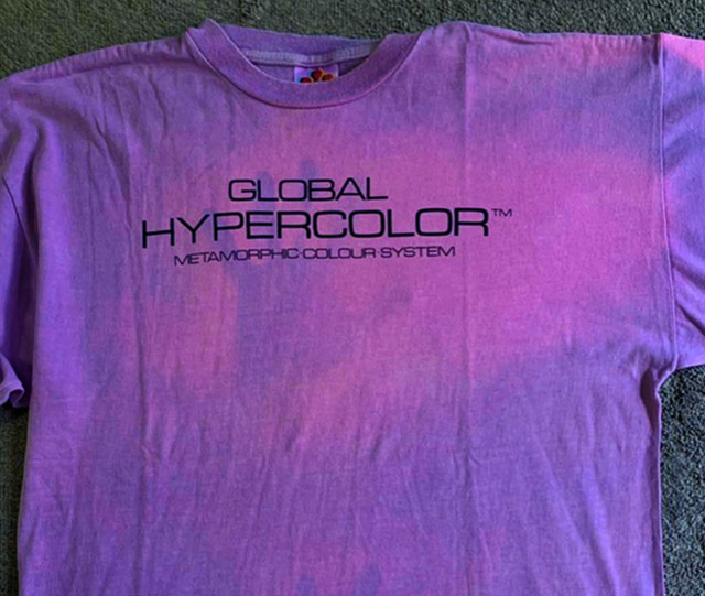 ClintHWalker's tweet photo. We all had one of these didn't we? (Can you still get them? Asking for a friend....)
#GlobalHypercolour #oldskool #toocool https://t.co/lTQwsbUpqo