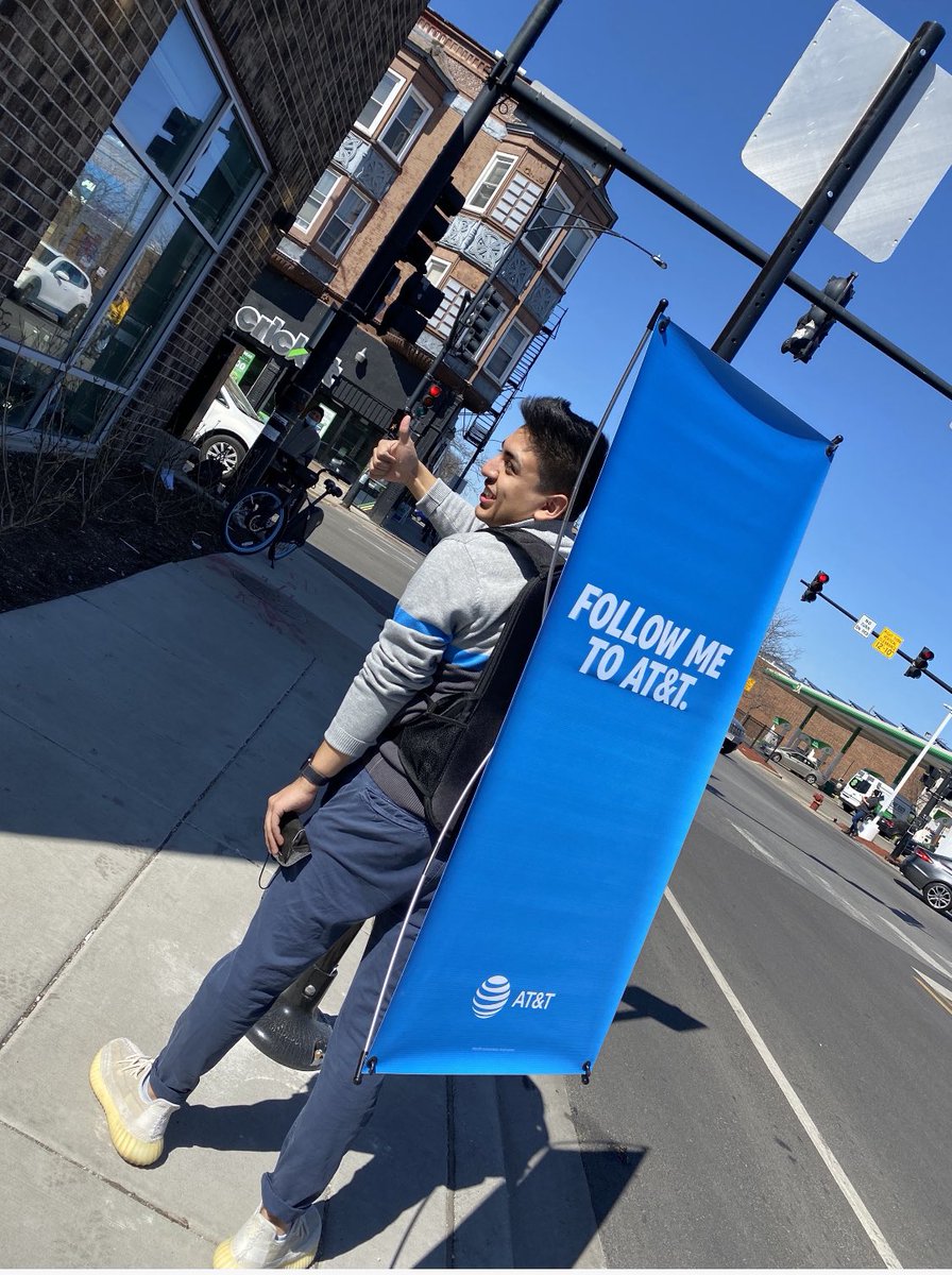 FiberTeamKevin's tweet photo. Beautiful day to go out looking for business! #NoSlowDays
#LifeAtAtt #attemployee https://t.co/3kjiYUZ1M3