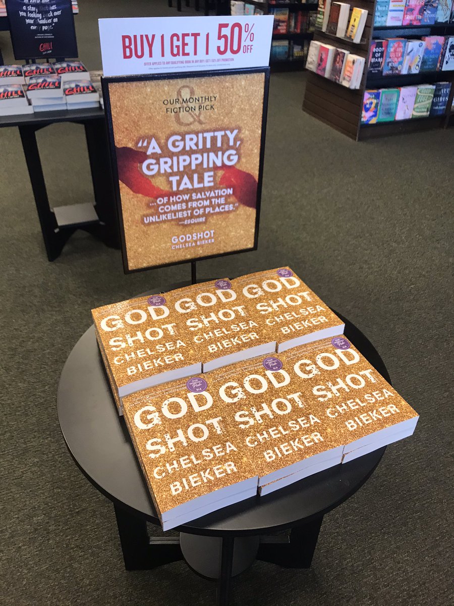 BNfayar's tweet photo. New Picks of the Month for April have officially landed in store! With great deals comes great responsibility... to read some new great books! #bnfayar #barnesandnoble #picksofthemonth #new https://t.co/OawWEGCw65