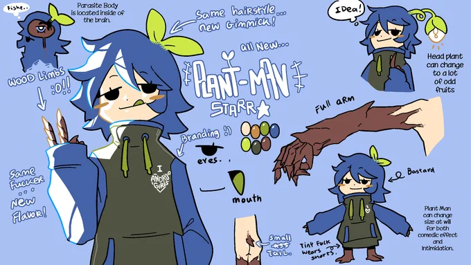 [OC]My internet goes out at night so i made myself a new sona.
Say bye bye to the imp man!
(1/3) 
