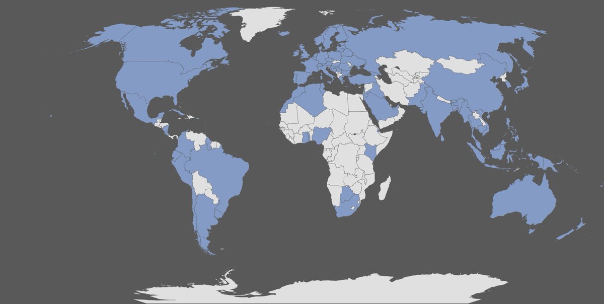 theosbriefing's tweet photo. We have reached an audience in over 99 countries! We never would’ve imagined our reach to be so large just a little over a year after starting. We are excited to continue providing our growing audience with factual, reliable, and simple summaries on impactful current events. https://t.co/BgtUNkXGdO