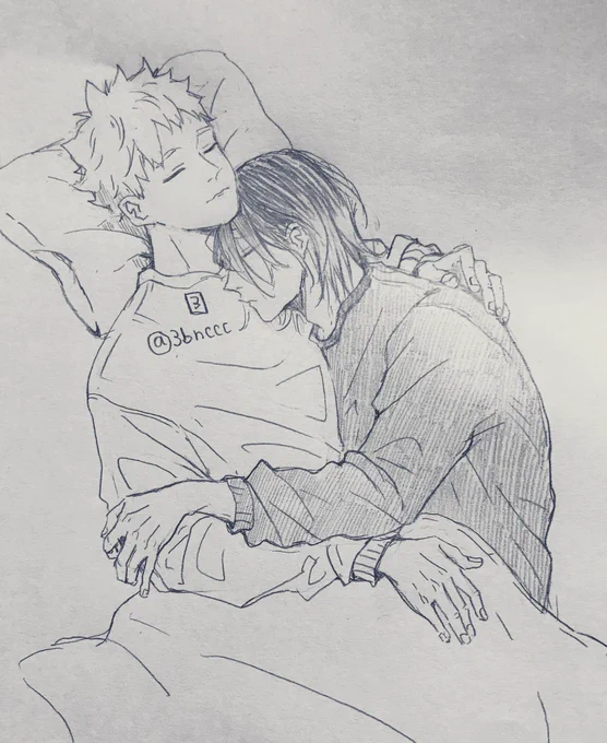 らくがき😴(研日) 