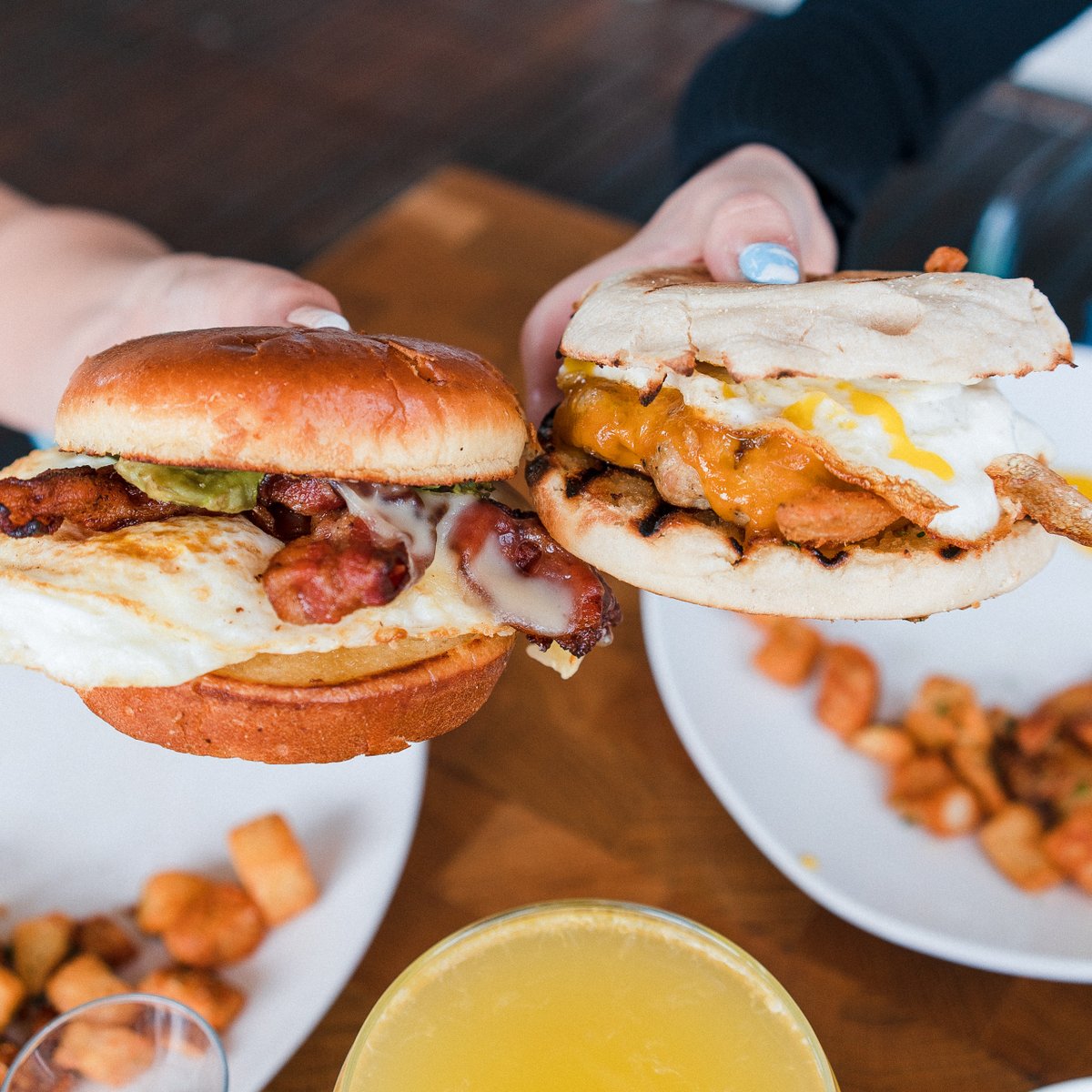 Our Weekend Brunch starts on Friday now! Choose from some of our delicious breakfast sandwiches like our Weekender or McMontauk, Sweet Crepes, Avo Toast or Bowls!