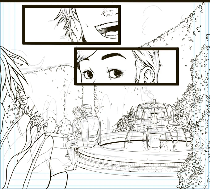Finished these panels :) I might want to add some more to the big one. 