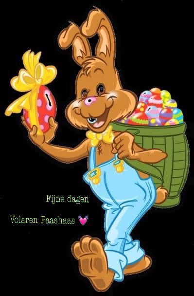 Een vrolijke Paasgroet voor iedereen namens het Volaren bestuur door de Volaren Paashaas  🐇💨 🐰