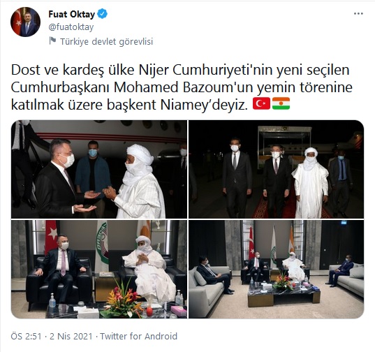 Zaytung FotoHaber - Nijer Cumhurbaşkanı zannedilen kişinin filyasyon ekibinden olduğu ortaya çıktı... zaytung.com/fotohaberdetay…
