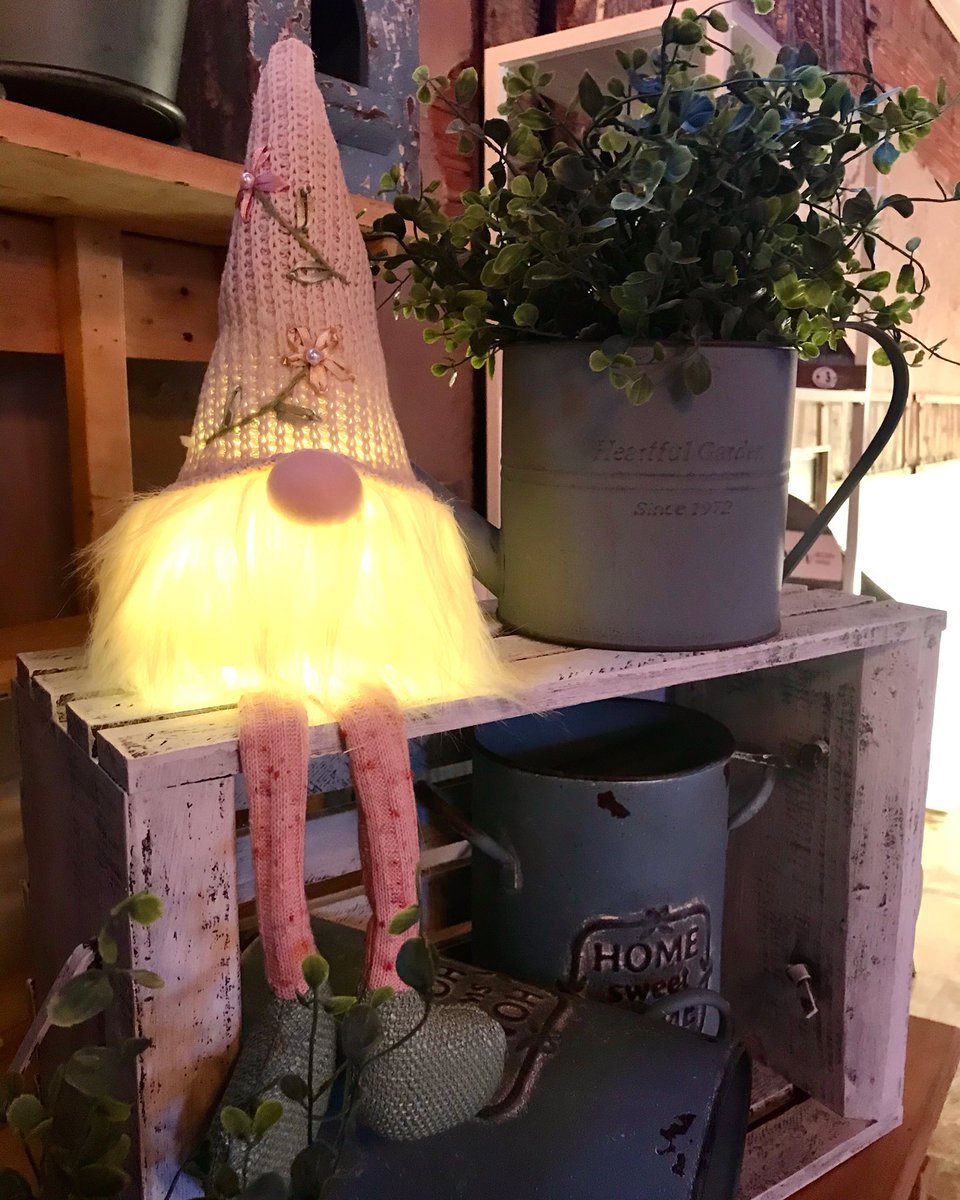 I’m in love with these NEW Light Up #Gnomes available at #swancreekcandlevermilion / #GildtheGarden Home! Visit in #neohio! #Cleveland #gifts #lakeerie #giftshop #homeandgarden #homedecor #gardendecor #ohio #SmallBusiness #boutique #gnome #interiordecor
