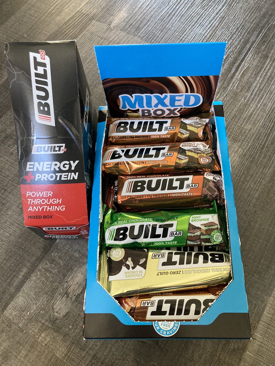 OrangeArrow4's tweet photo. Ok @lockedonbengals got my #Builtbar and my #BuiltGo if only I could get @JamesRapien bicep workout!!! https://t.co/kSzekdogva