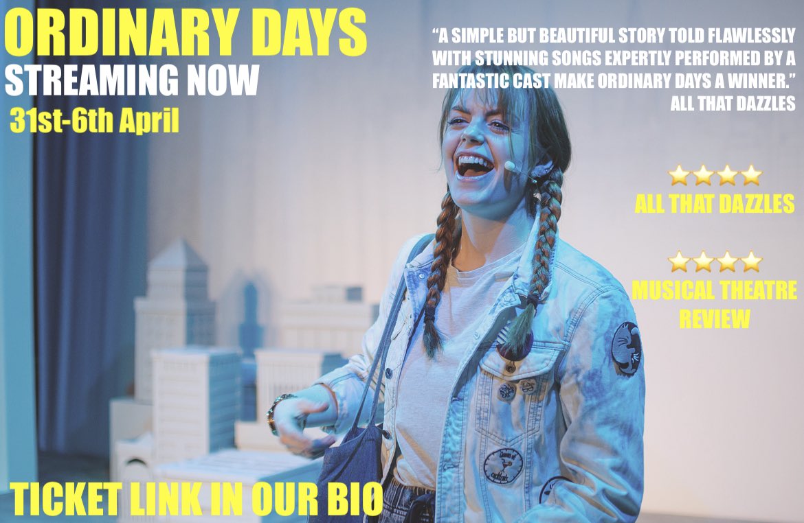 Happy bank holiday everyone!
What a perfect time to watch this👇
Ticket link🎟
thetheatrecafe.co.uk/shop/ordinary-…