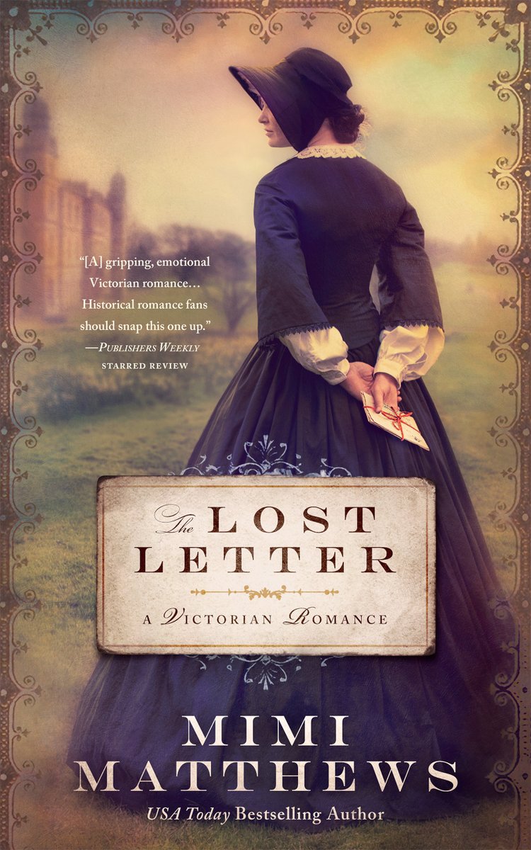 The Lost Letter is FREE on Amazon from April 2-4!! "[A] gripping, emotional Victorian romance...Historical romance fans should snap this one up." -Publishers Weekly, starred review ⭐️ amazon.com/gp/product/B07… #Victorian #histfic