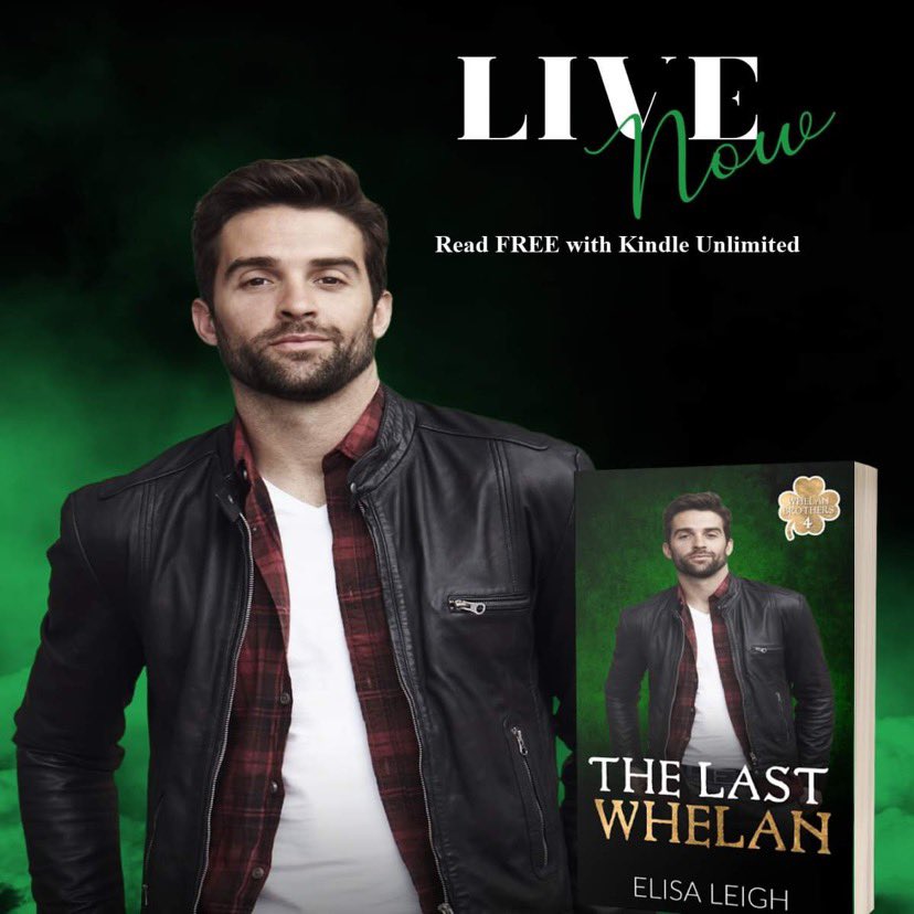 eleighauthor's tweet photo. 🍀 The Last Whelan (Whelan Brothers book 4) is Now Live on Amazon for only 99c
🍀 Read it here: https://t.co/kFNnSjGq3v https://t.co/AO0WKGM2Rv