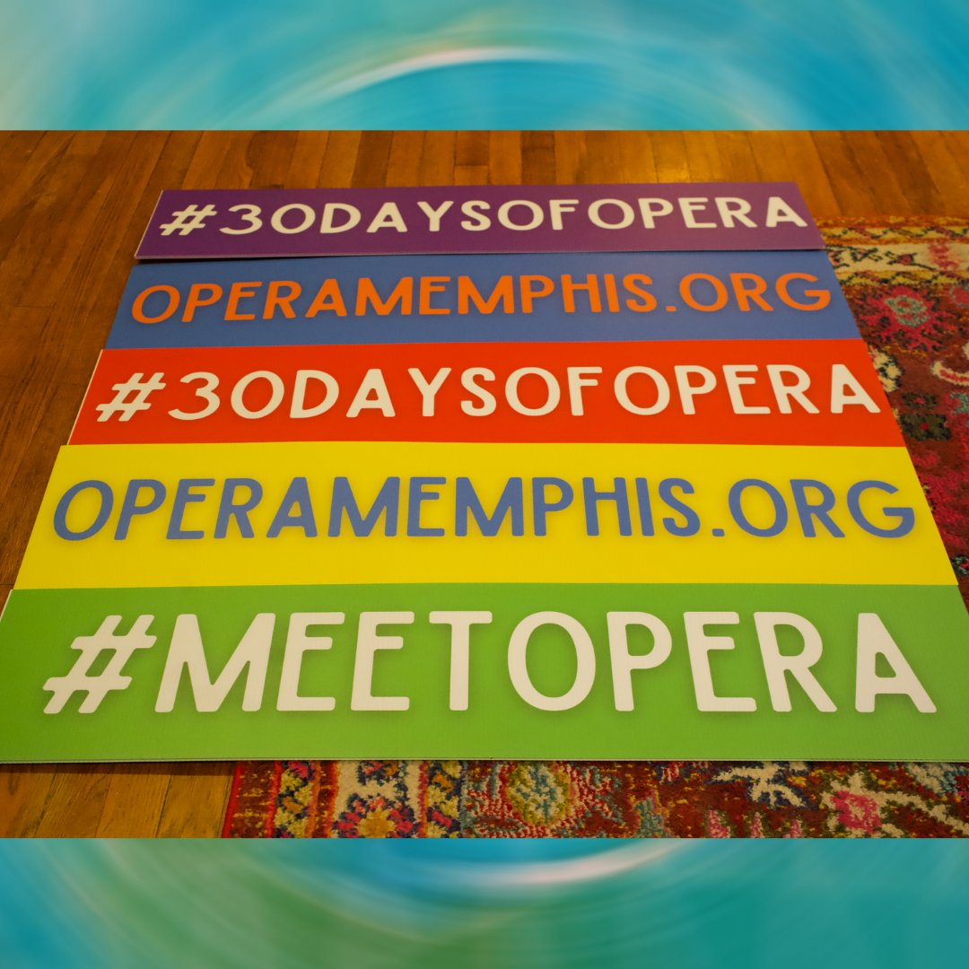 operamemphis's tweet photo. Signs ✅
Shirts ✅
Singers ✅
30 Days of Opera is up & running! We've got an army of #IonPortableSpeakers & 15+ artists ready to perform. Share pics when you see us out and about in Memphis this month! We'll be the ones in the purple shirts. #MeetOpera #30DaysofOpera #Opera901 https://t.co/OiNNHxWqbk