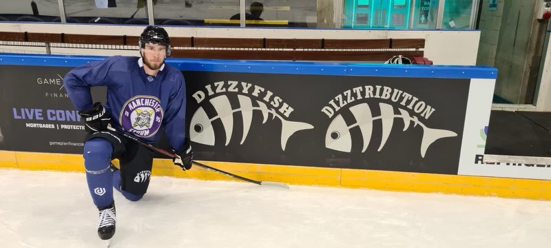 Dizzyfish and Dizztribution are looking forward to the <a href="/officialEIHL/">Elite Ice Hockey League | #EIHL</a> #2021EliteSeries series sponsoring <a href="/Mcr_Storm/">Manchester Storm | #TakeShelter</a> and <a href="/JacobNoer/">Jacob Lundell Noer</a> ! Great to see the logo on ice again and looking forward to watching hockey over the next few weeks!
